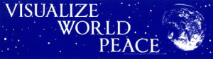 World Peace Bumper Sticker
