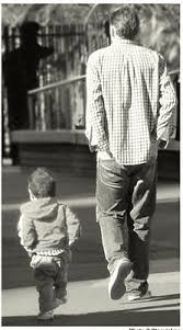 Child Copying Parent